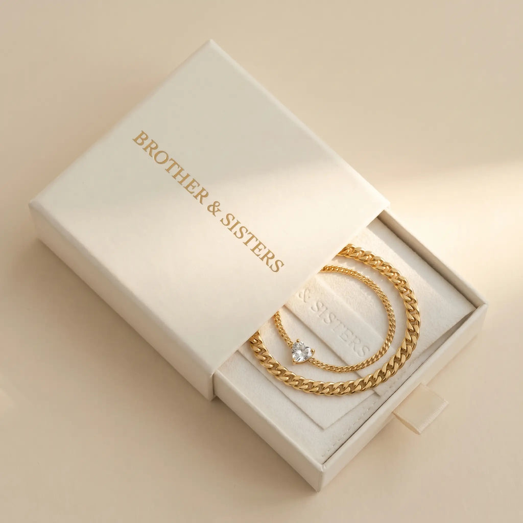 Heart Bond Matching Bracelet Set