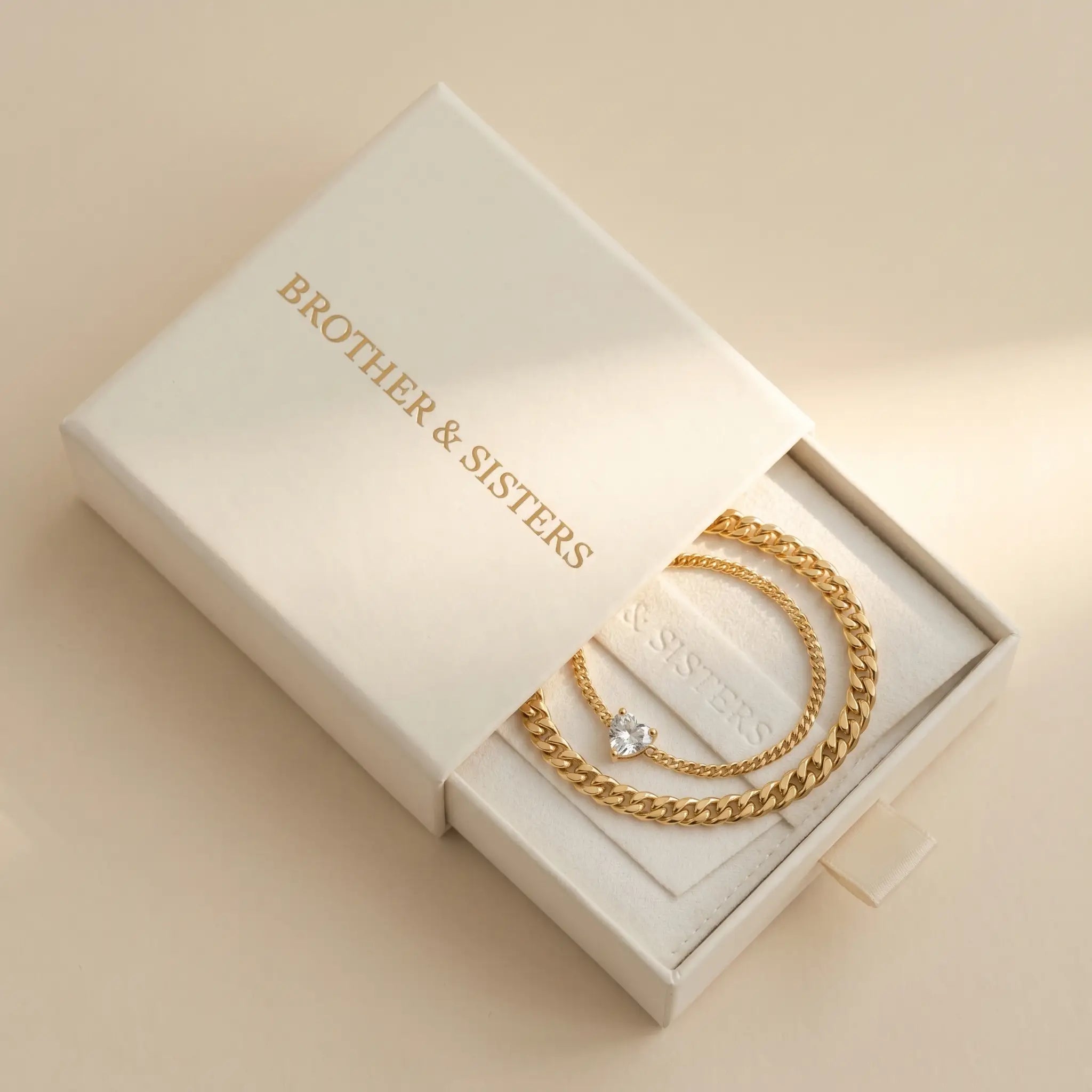 Heart Bond Matching Bracelet Set