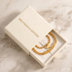 Heart Cutout Bond Matching Bracelet Set