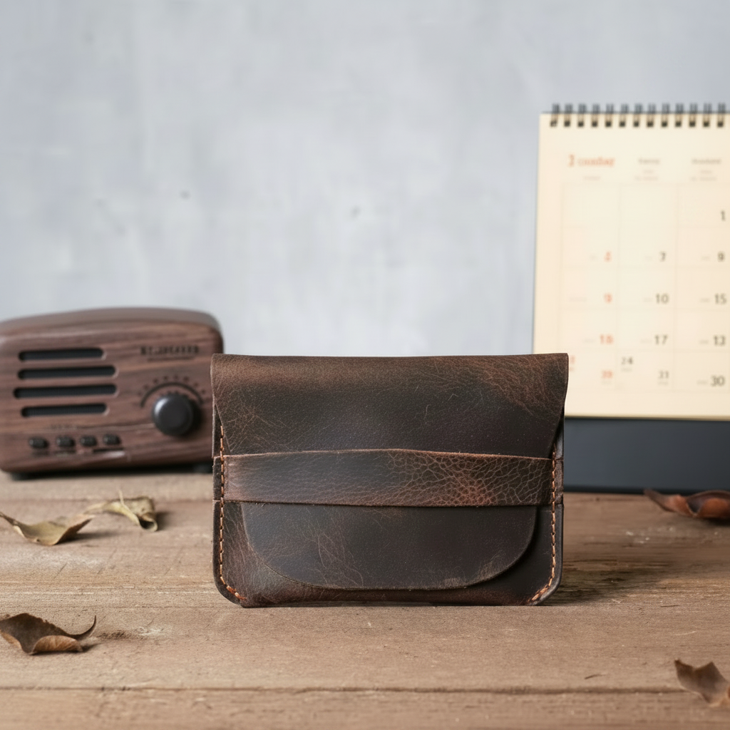 Leather universal cardholder