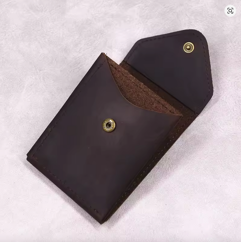 Leather pocket wallet