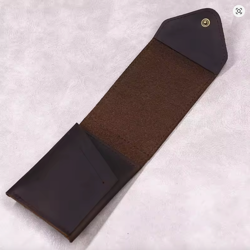 Leather pocket wallet