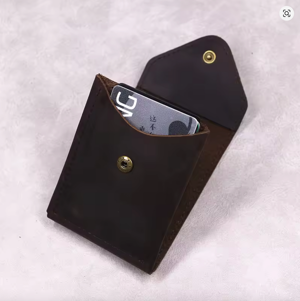 Leather pocket wallet