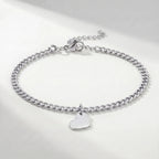 Heart Cutout Bond Matching Bracelet Set
