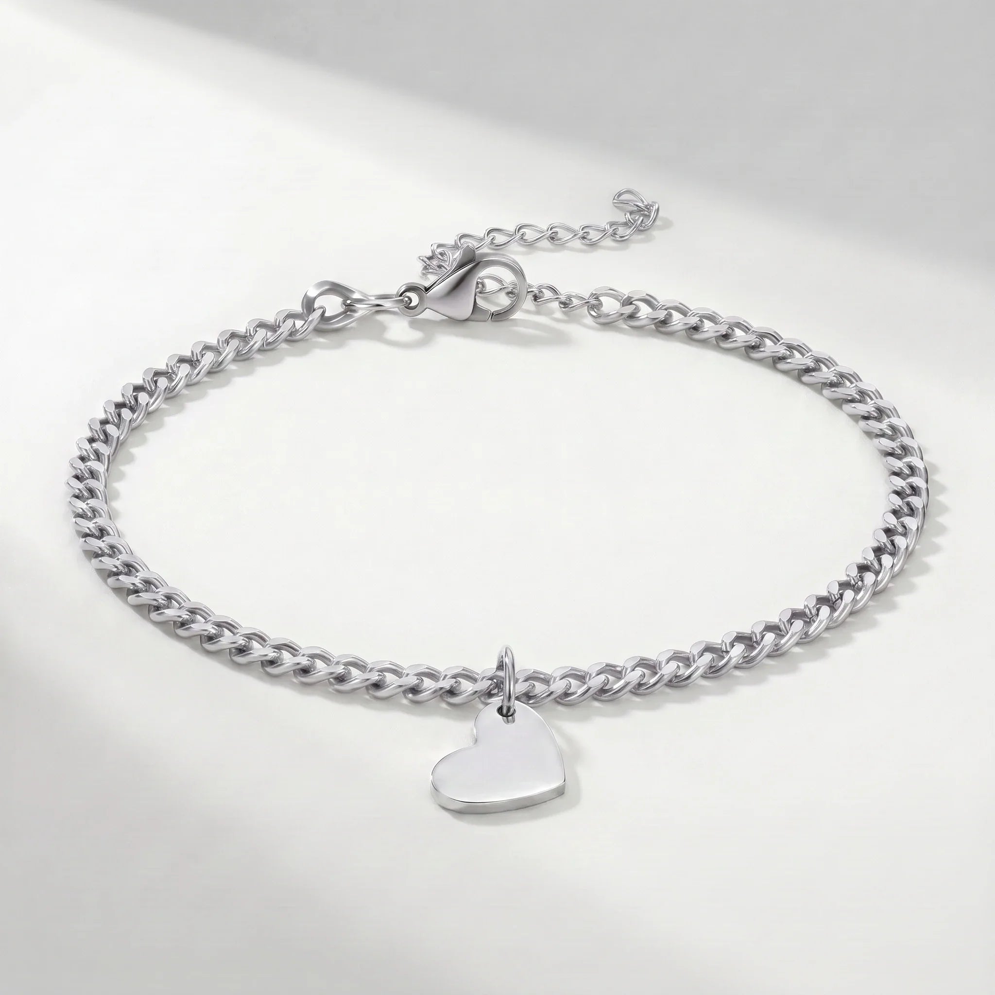 Heart Cutout Bond Matching Bracelet Set