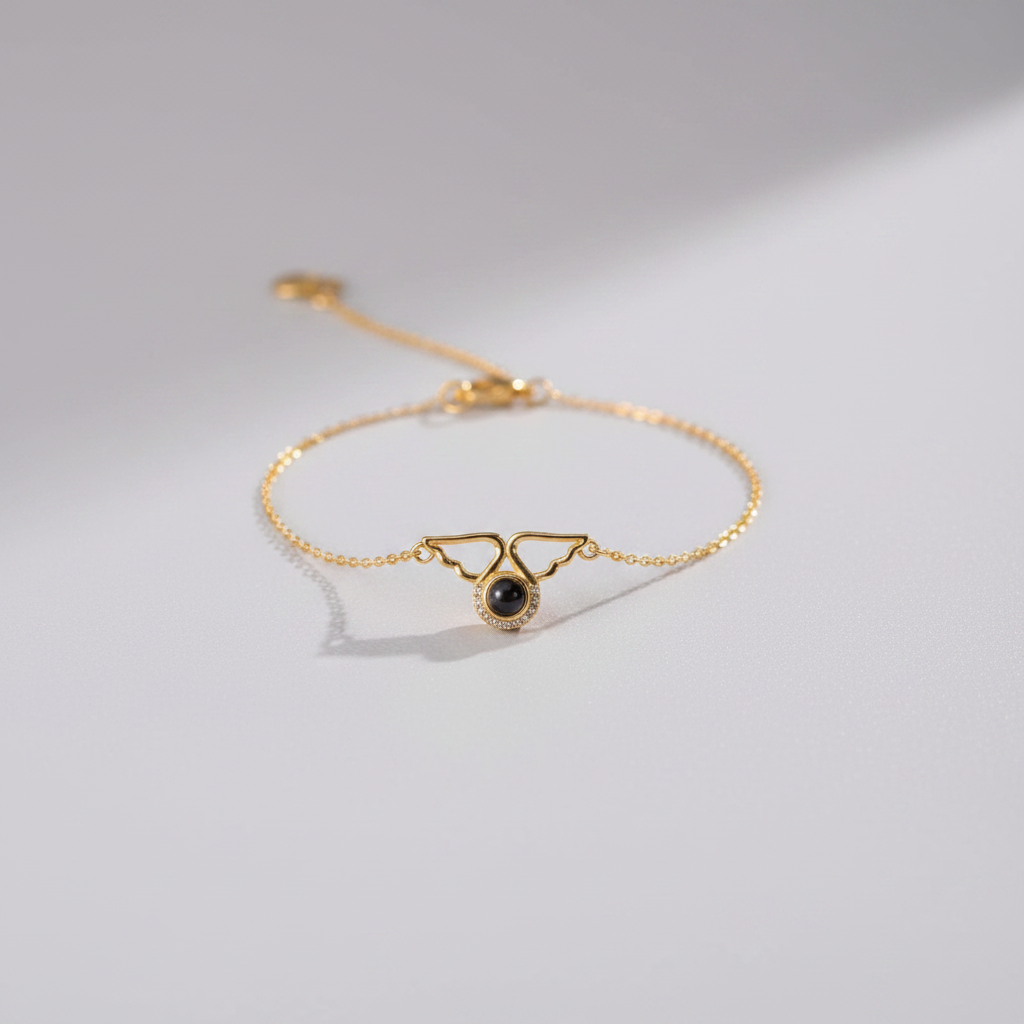 Angel Photo Bracelet