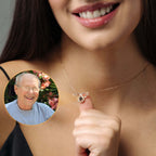 Angel Photo Necklace