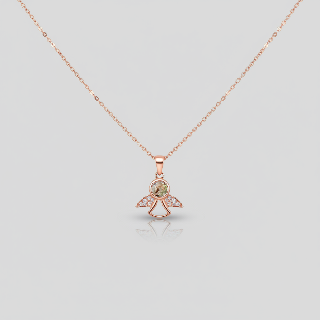 Angel Photo Necklace