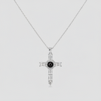 Cross Photo Necklace