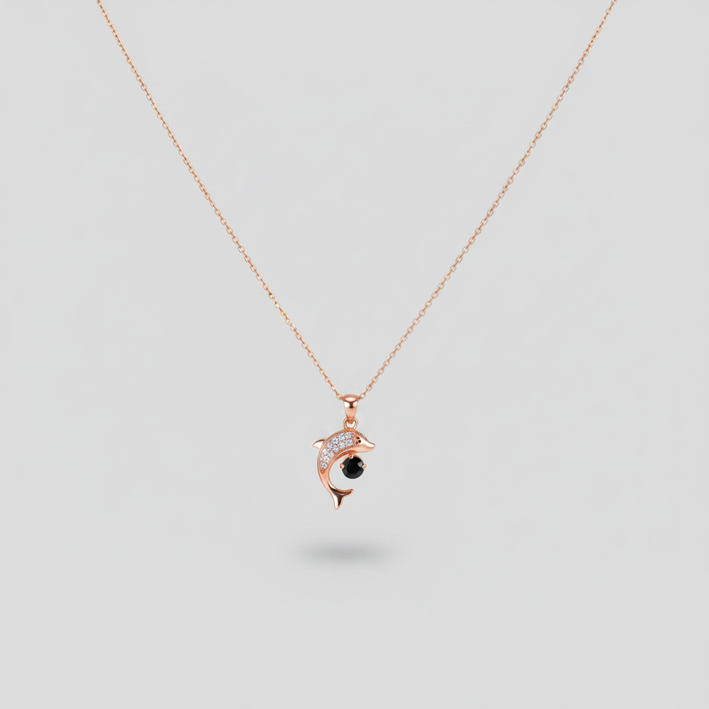 Dolphin Photo Necklace