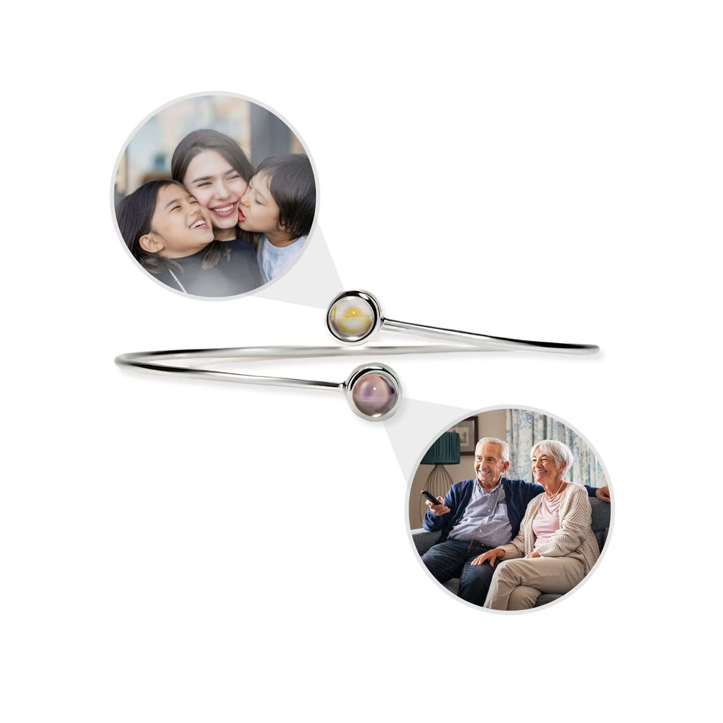 Double Photo Bangle