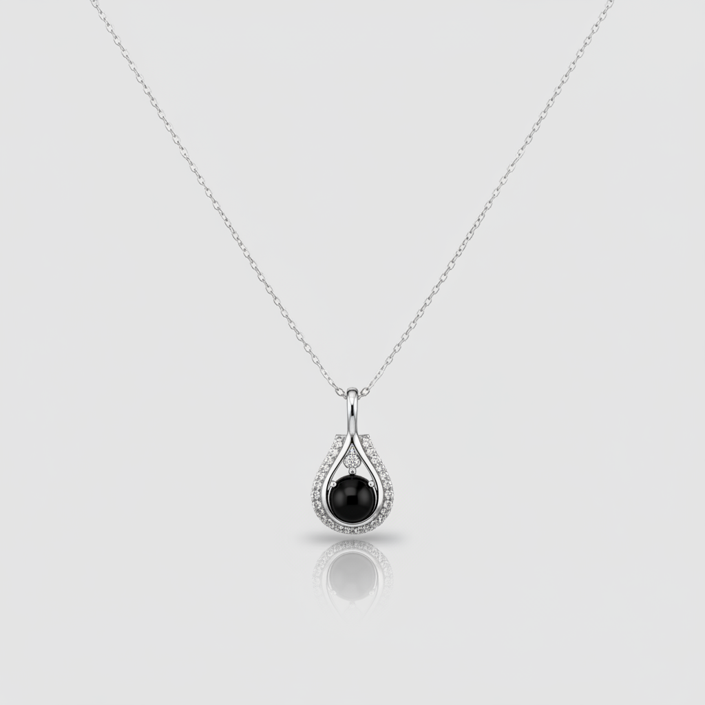 Drop Photo Necklace