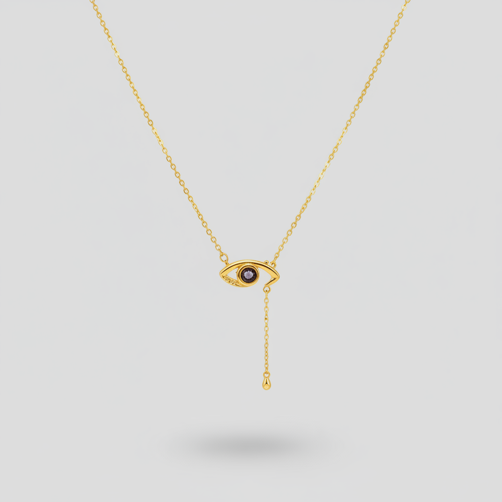 Eye Photo Necklace