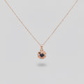 Flower Photo Necklace
