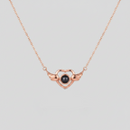Flying Heart Photo Necklace