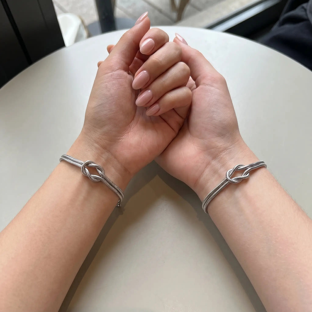 Knot Couple Bracelet