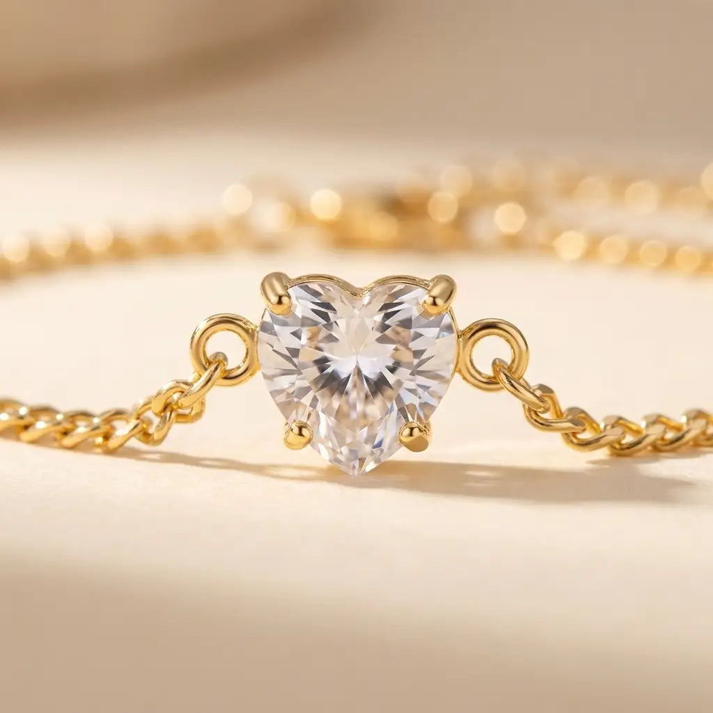 Heart Bond Matching Bracelet Set