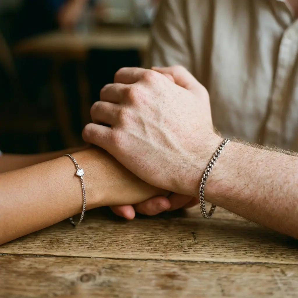 Heart Bond Matching Bracelet Set