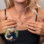 Horn Photo Necklace
