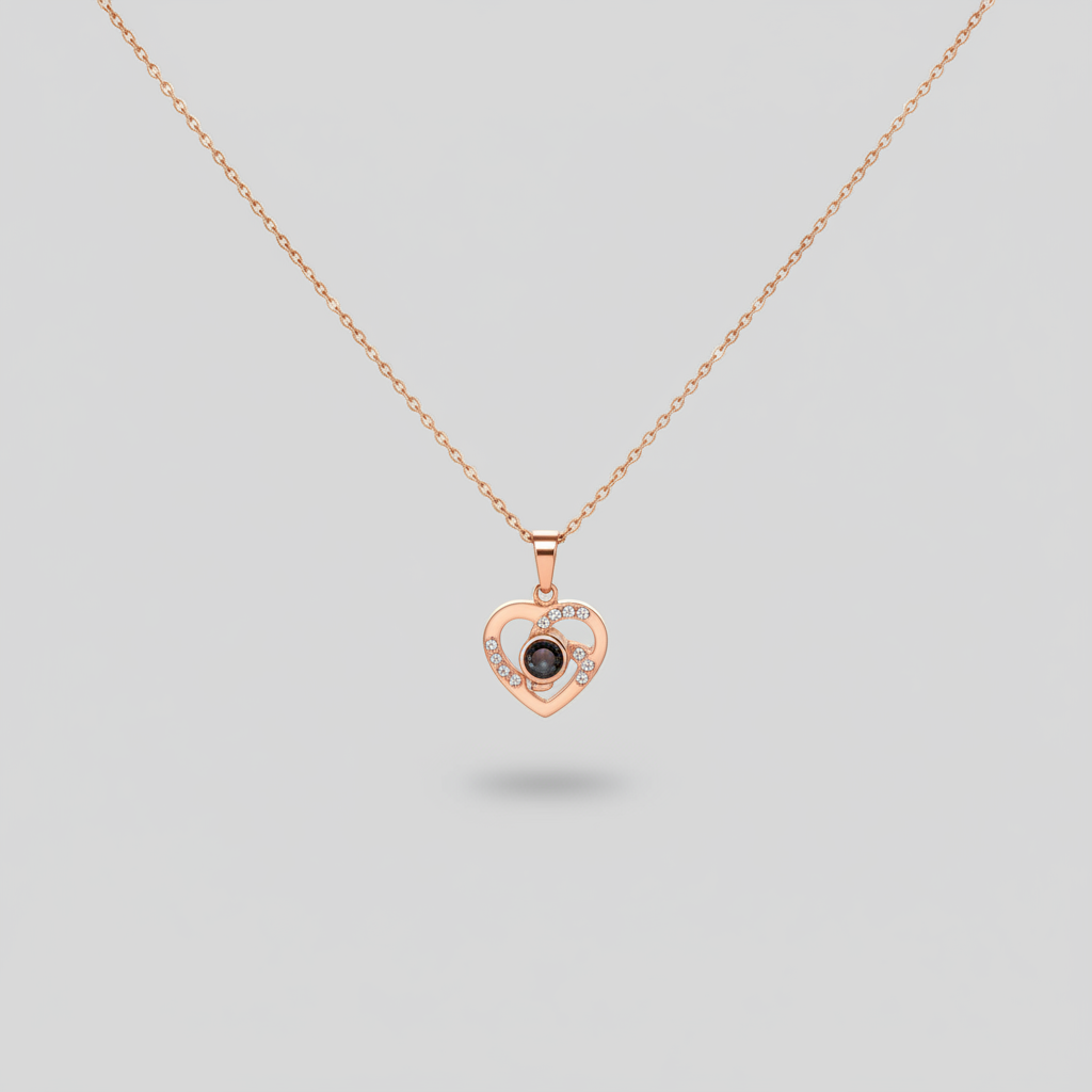 Love Photo Necklace