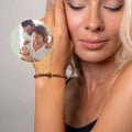 Metallic Photo Bracelet