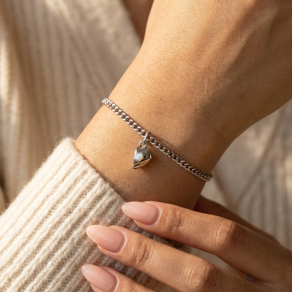 Magnetic Heart Bond Matching Bracelet Set