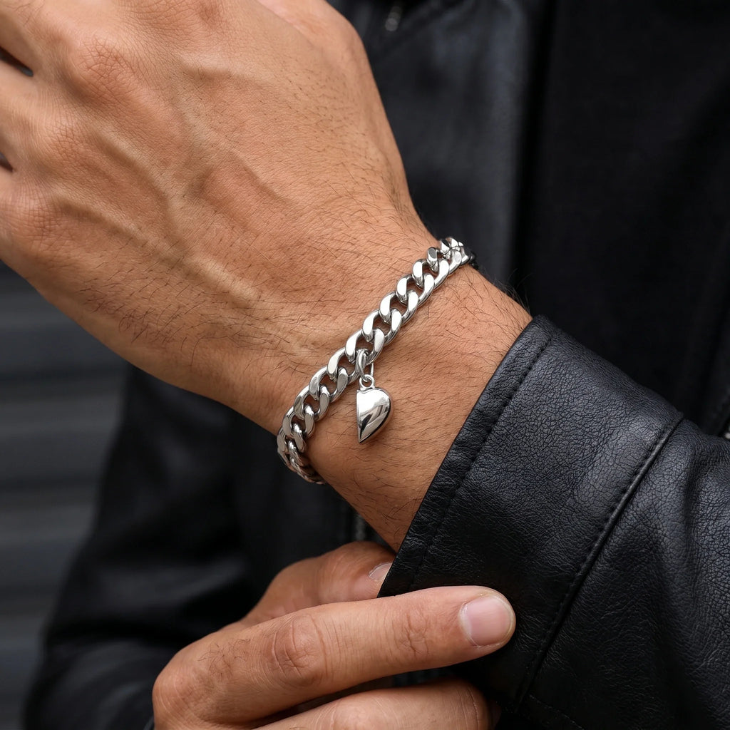 Magnetic Heart Bond Matching Bracelet Set