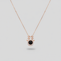 Reindeer Photo Necklace