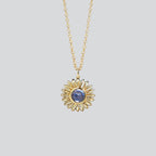 Sunflower Photo Necklace